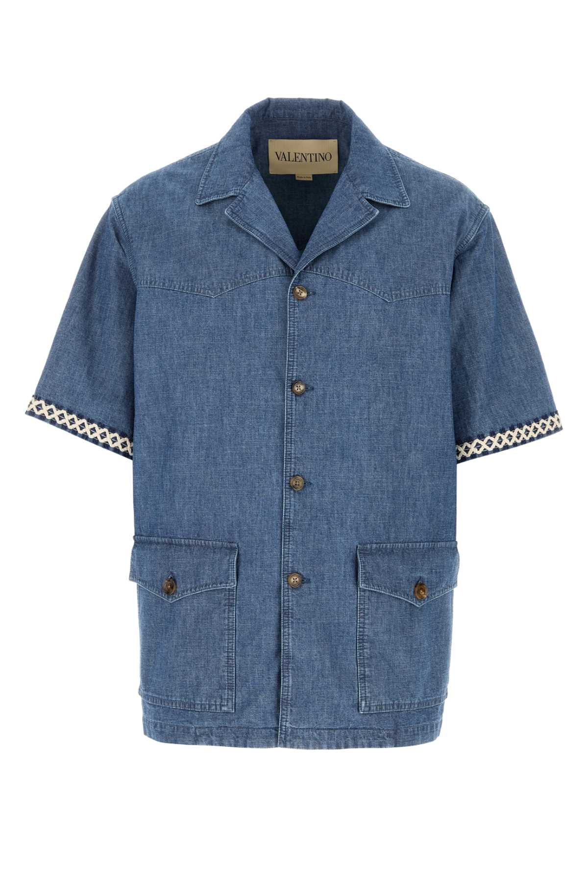 [Valentino Garavani] Shirts Short Sleeve SS26 8V3DBF20AL4 558
