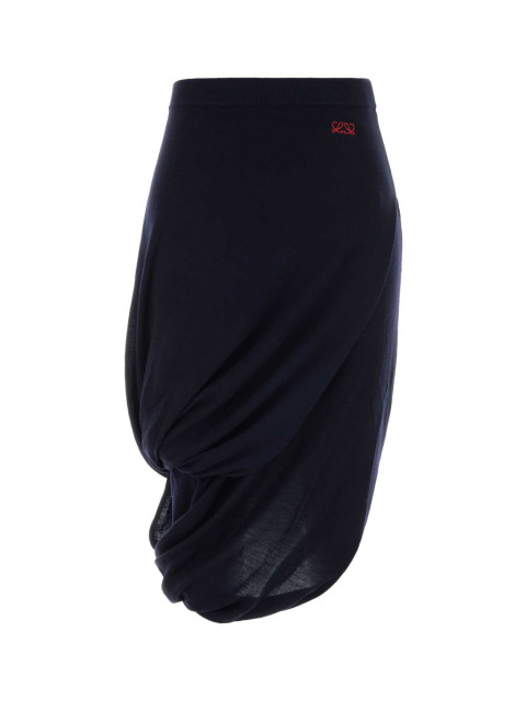 [Loewe] Long skirt SS26 S540Y1LK16 DARKNAVY