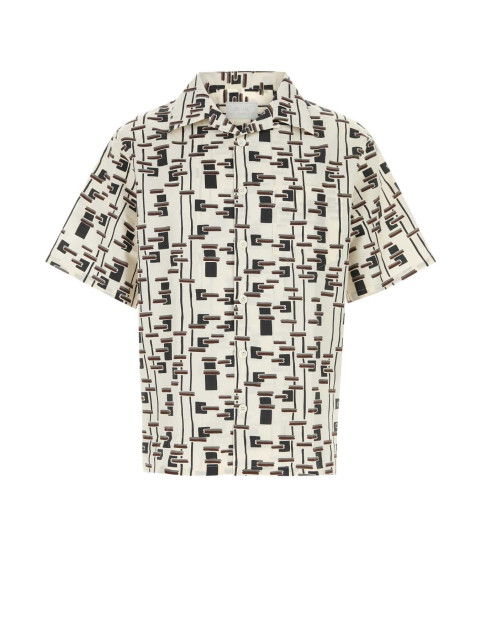 [Prada] Shirts Short Sleeve SS26 UCS414SUMO19GW F0S8V