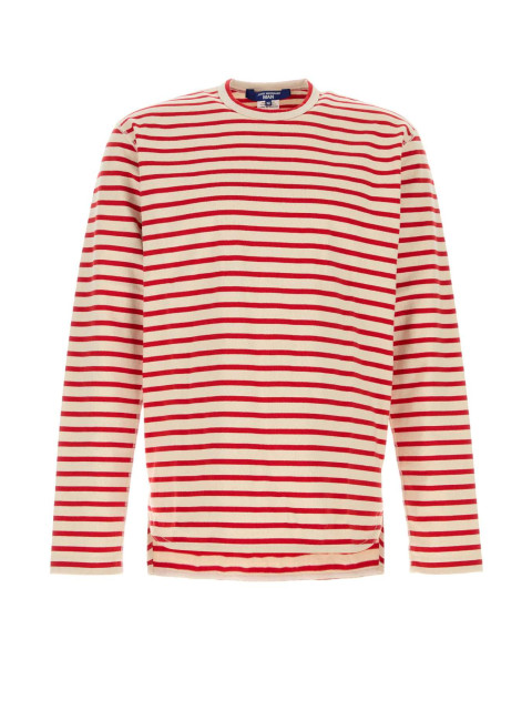 [Junya Watanabe] T-shirts Long Sleeve SS26 WQT012051 NATURALRED