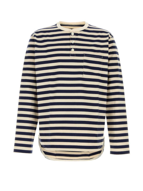[Junya Watanabe] T-shirts Long Sleeve SS26 WQT006051 NTRLNAVY