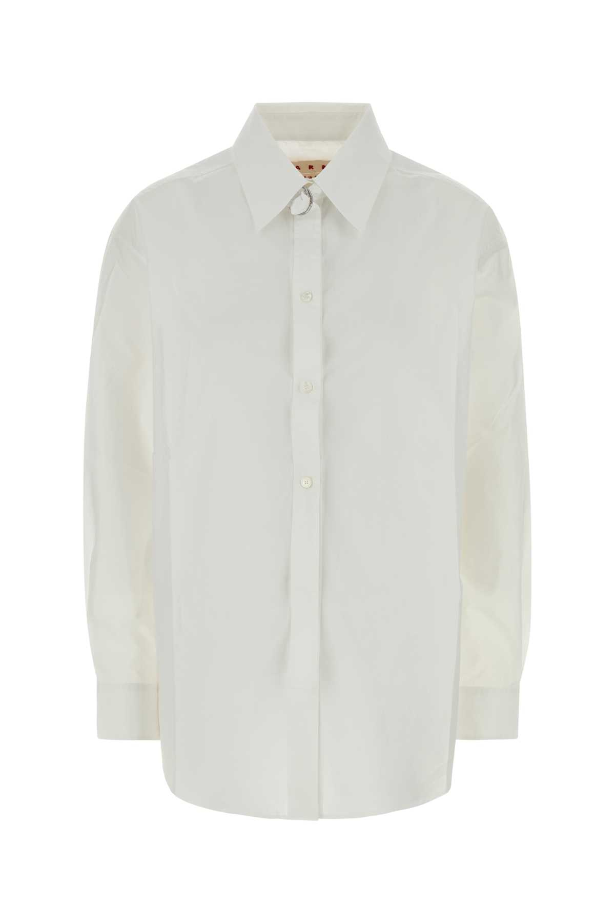 [Marni] Shirts Long Sleeve SS26 CAMA0689S0UTC193 00W01