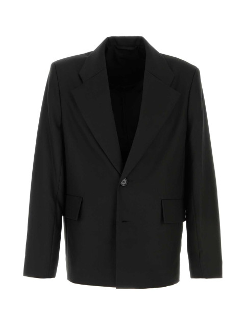 [Sefr] Vest SS26 MSS26AMAREFINB FINEBLACKWOOL