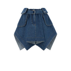 [Loewe] Mini skirt SS26 S540Y1EX03 LIGHTBLUE