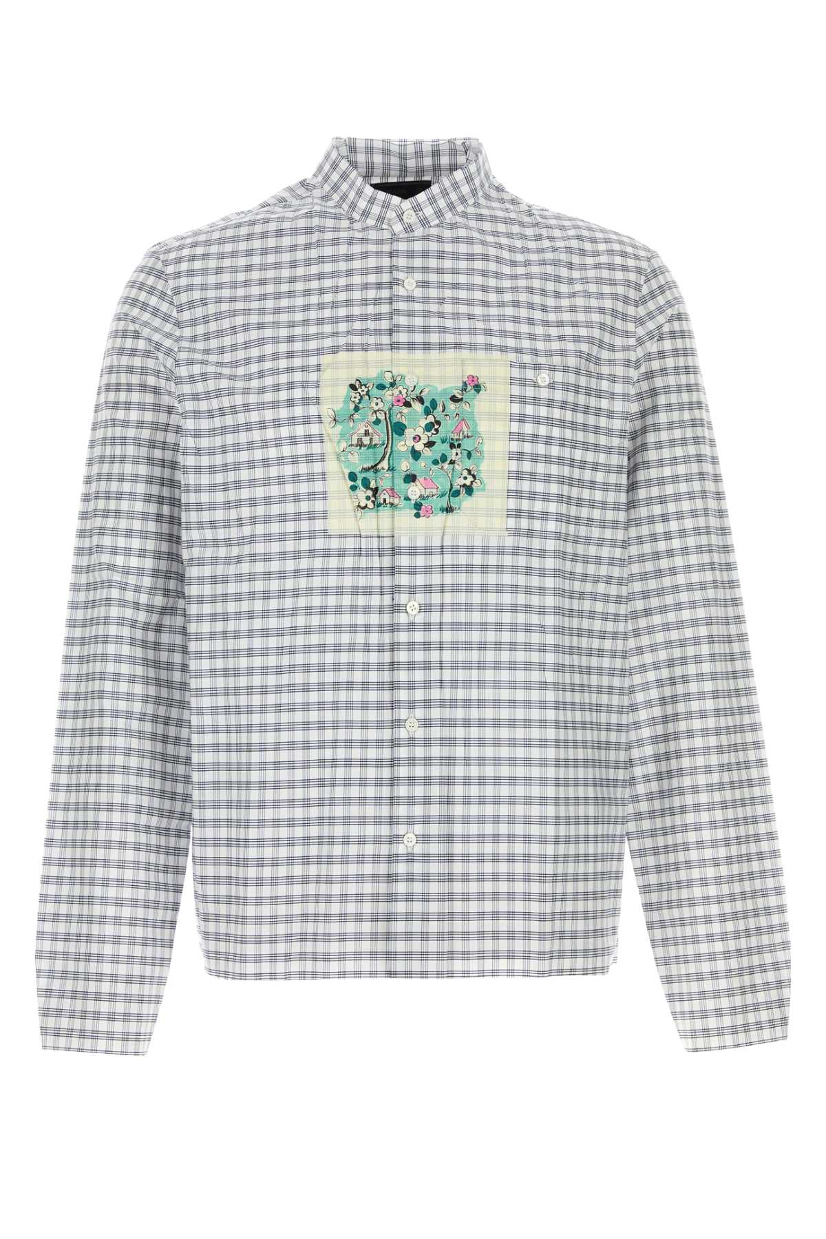 [Prada] Shirts Long Sleeve SS26 UCN641SWMO18WR F0008