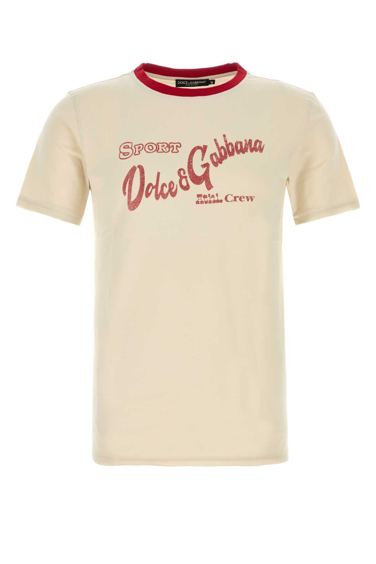 [Dolce & Gabbana] T-shirts Short Sleeve SS26 G8TI9TG7POX M0299