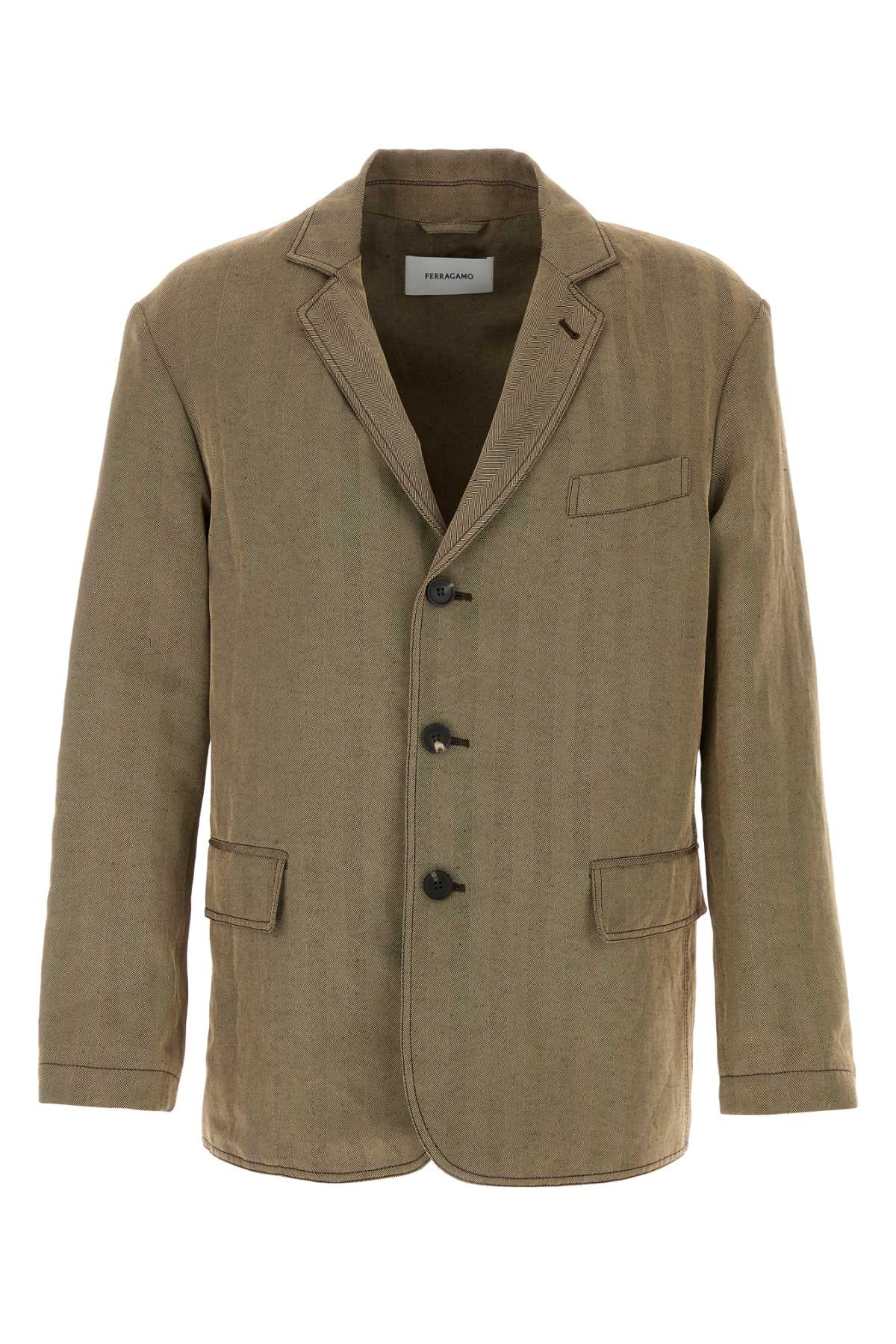 [Salvatore Ferragamo] Vest SS26 145443793134 EXPRESSOSAFARI