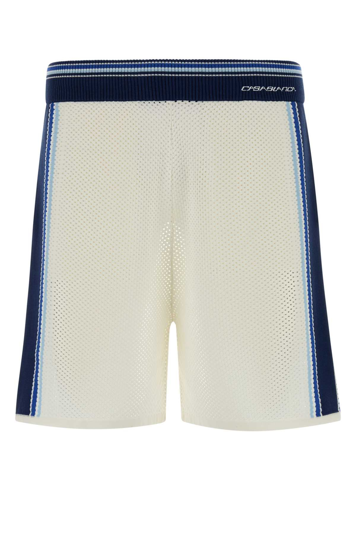 [Casablanca] Shorts SS26 MSS26KW130601 WHITEBLUE