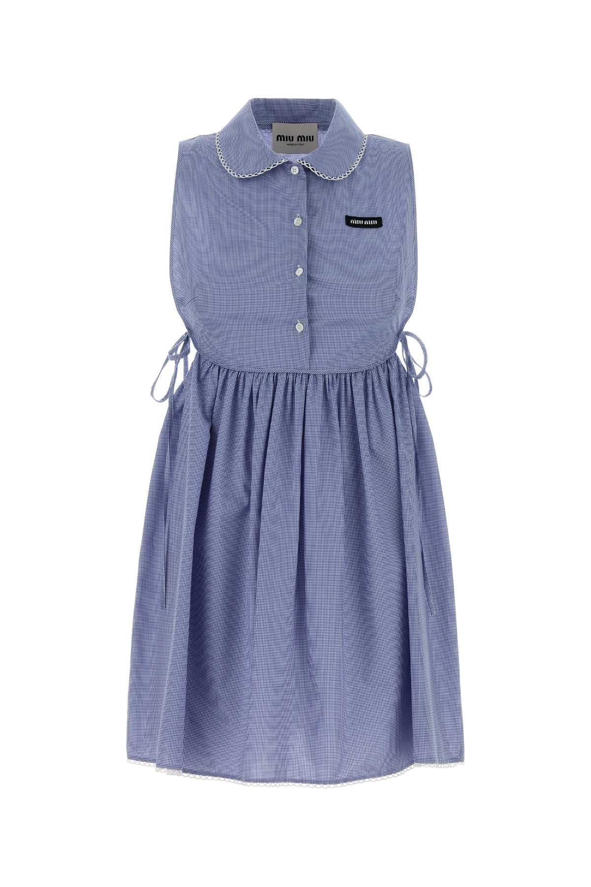 [Miu Miu] Sleeveless dress SS26 MF6203SOOO187G F0AZ1