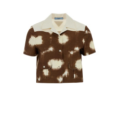 [Prada] Shirts Short Sleeve SS26 P412JSOOO187Q F0005