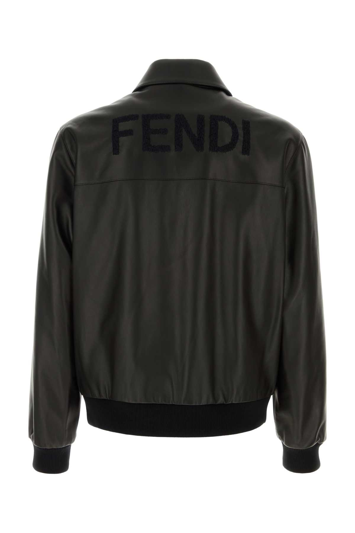 [Fendi] Leather Jacket SS26 FPJ139ATJZ F0GME