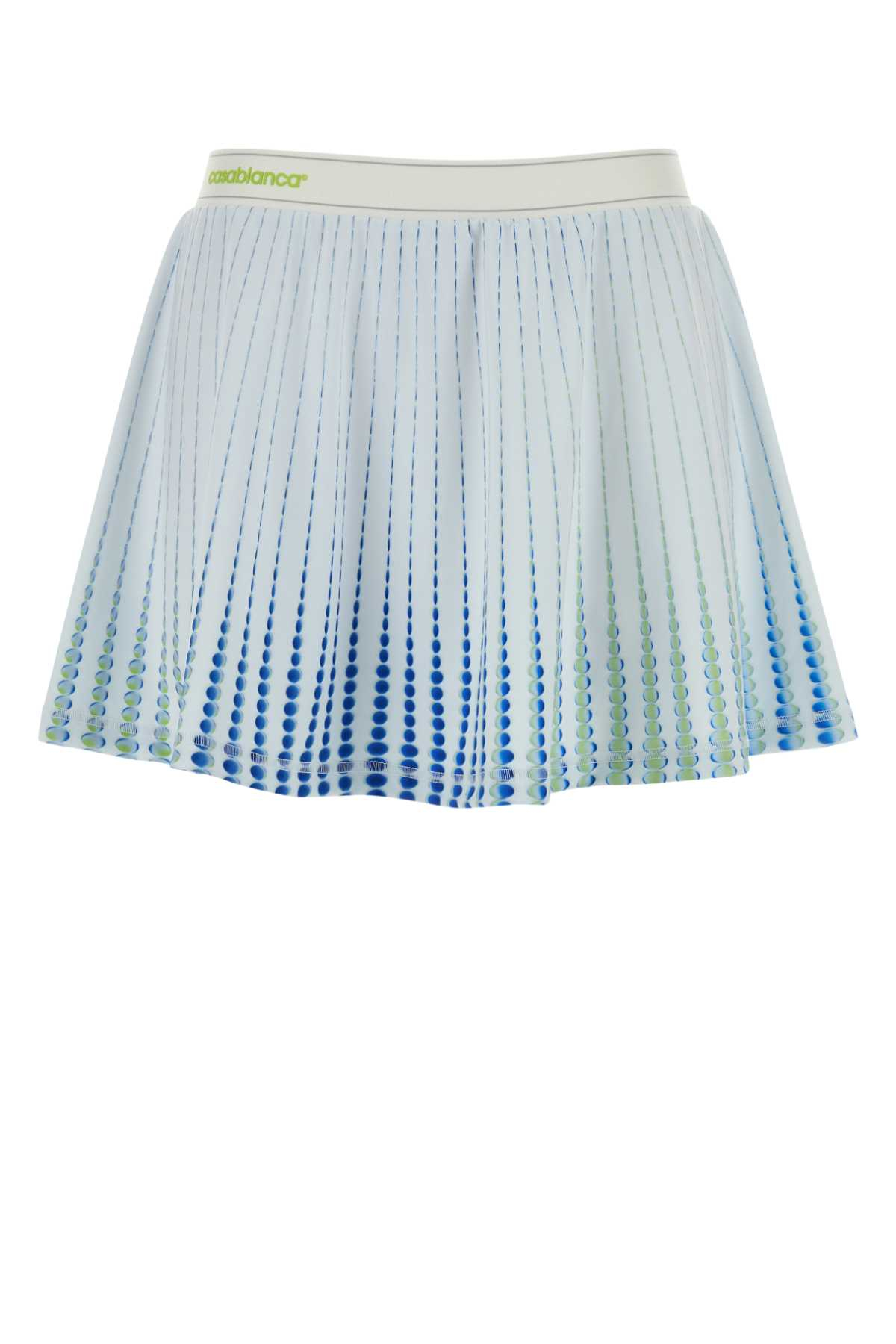 [Casablanca] Mini skirt SS26 WSP26SK19202 DOTS