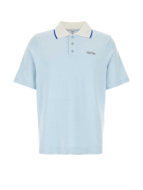 [Casablanca] Shirts Short Sleeve SS26 MSP26JTP44701 PALEBLUE