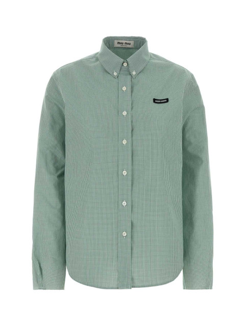 [Miu Miu] Shirts Long Sleeve SS26 MK1842SOOO1805 F077U