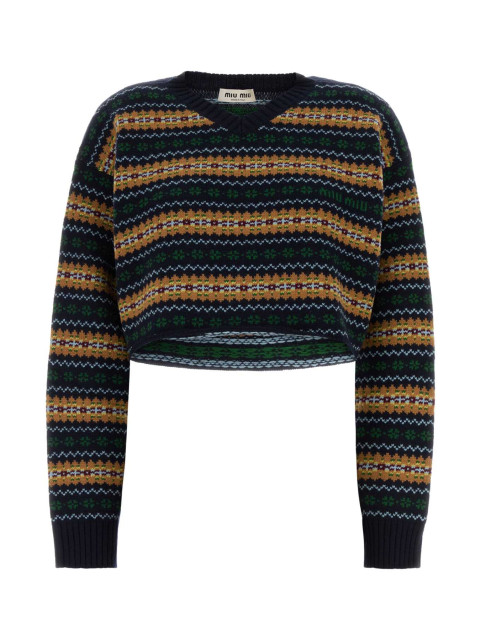 [Miu Miu] Knitwear SS26 MML02TSOOO18SH F0008