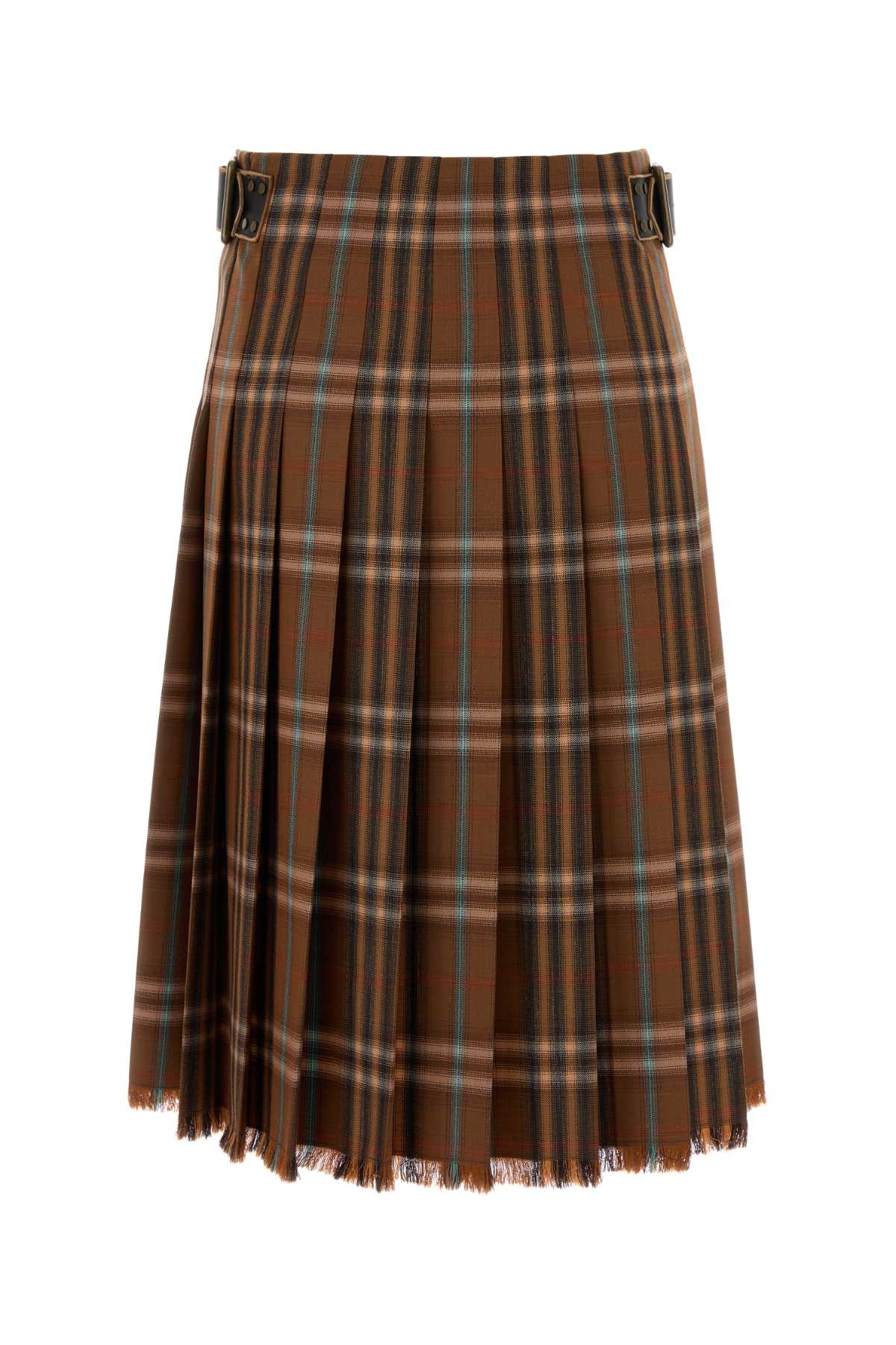 [Burberry] Midi skirt SS26 8113987 C4032