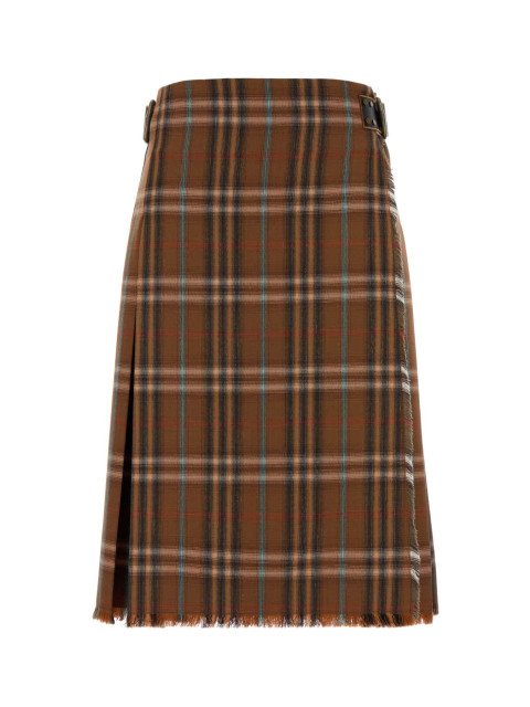 [Burberry] Midi skirt SS26 8113987 C4032
