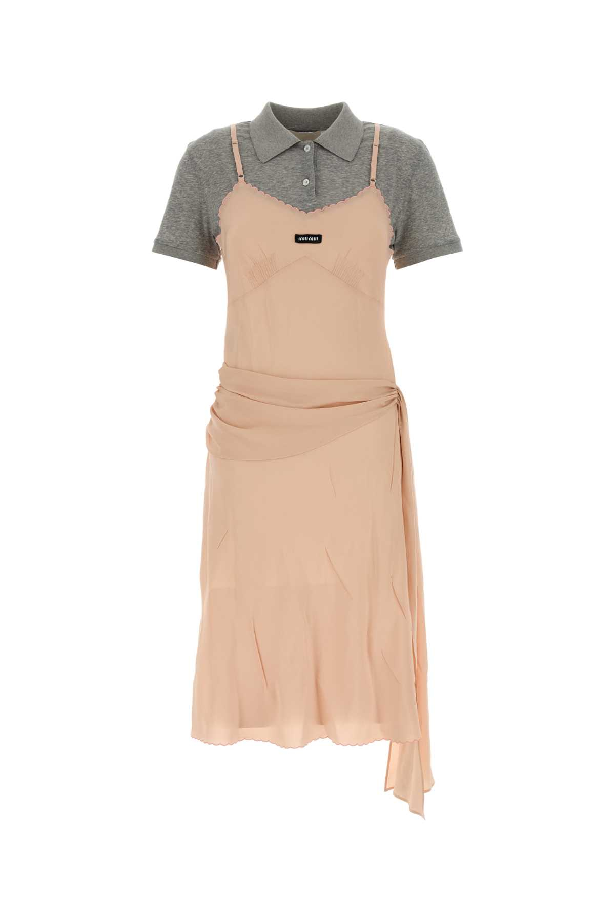 [Miu Miu] Short sleeve dress SS26 MF6119SOOO18JK F04W7