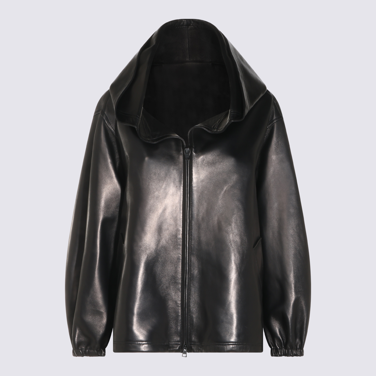 [Balenciaga] Leather Jacket FW26 A002FSTUS111000