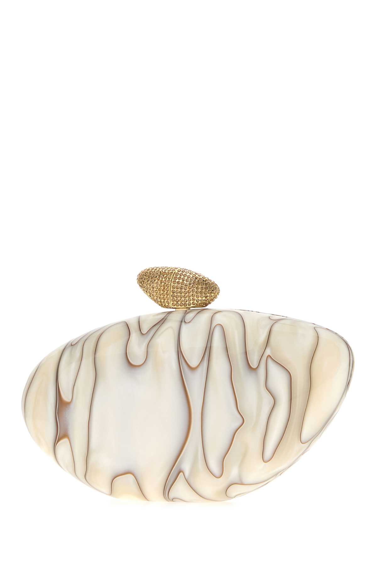 [Benedetta Bruzziches] Clutch bag SS26 0002042 WHITEDUNE