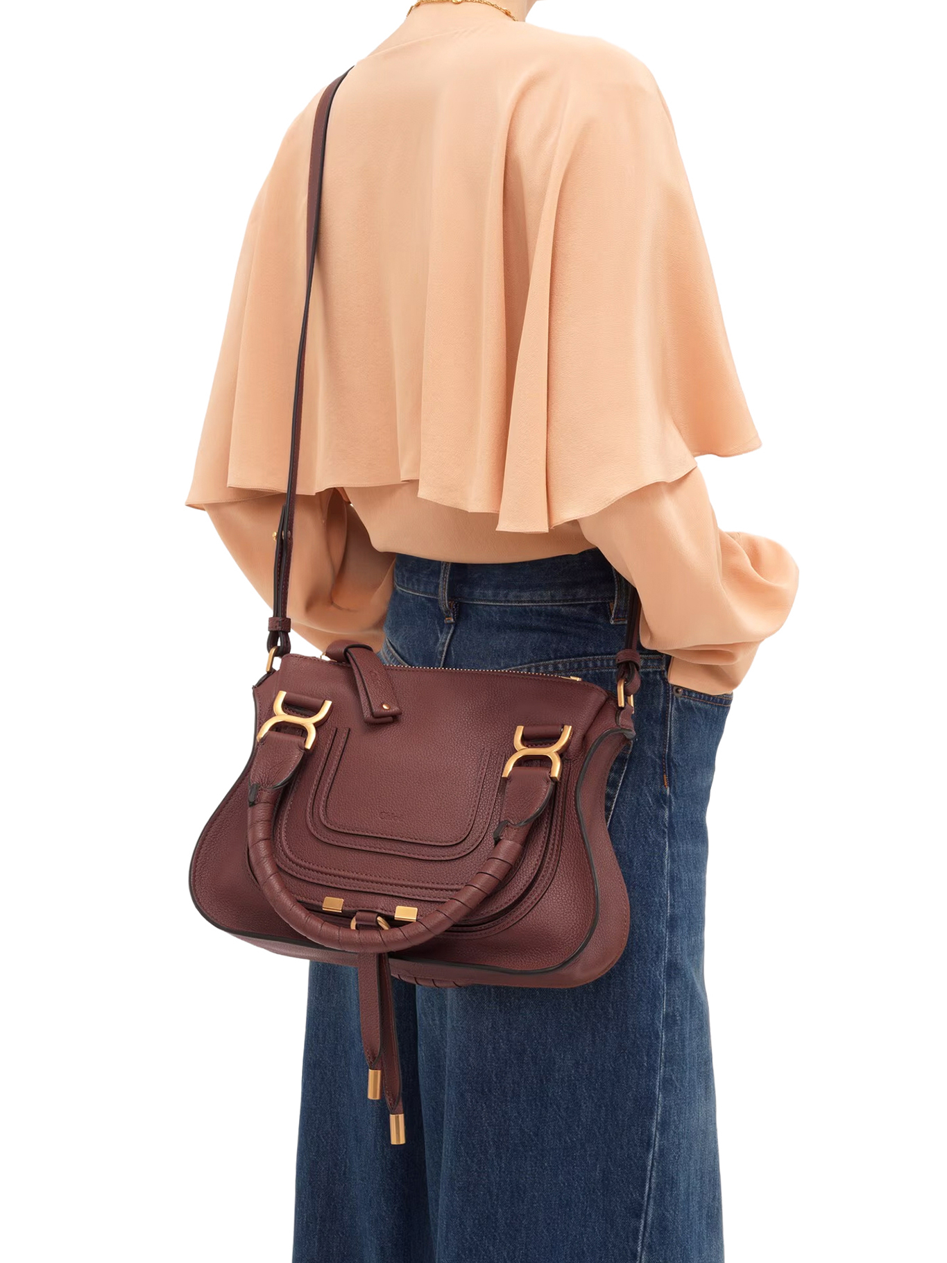[Chloe] Tote bag FW26 CHC22AS628I3127M CRAFTY BROWN