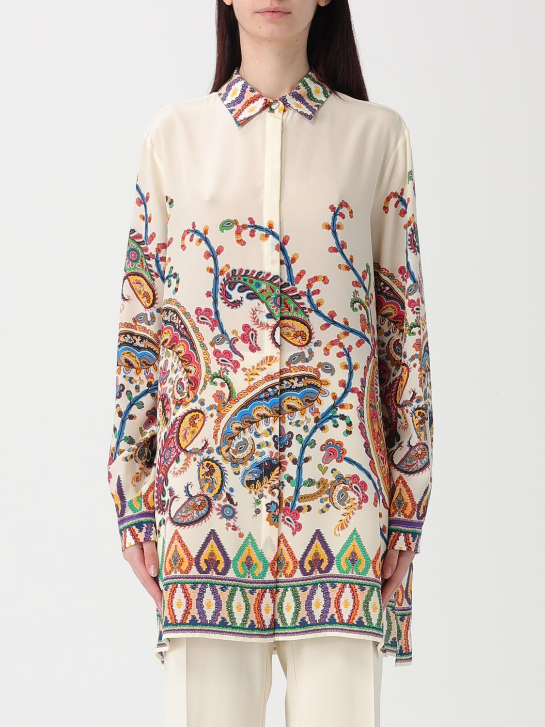 [Etro] Shirts Long Sleeve SS26 WRIA0103AKG20 X0800
