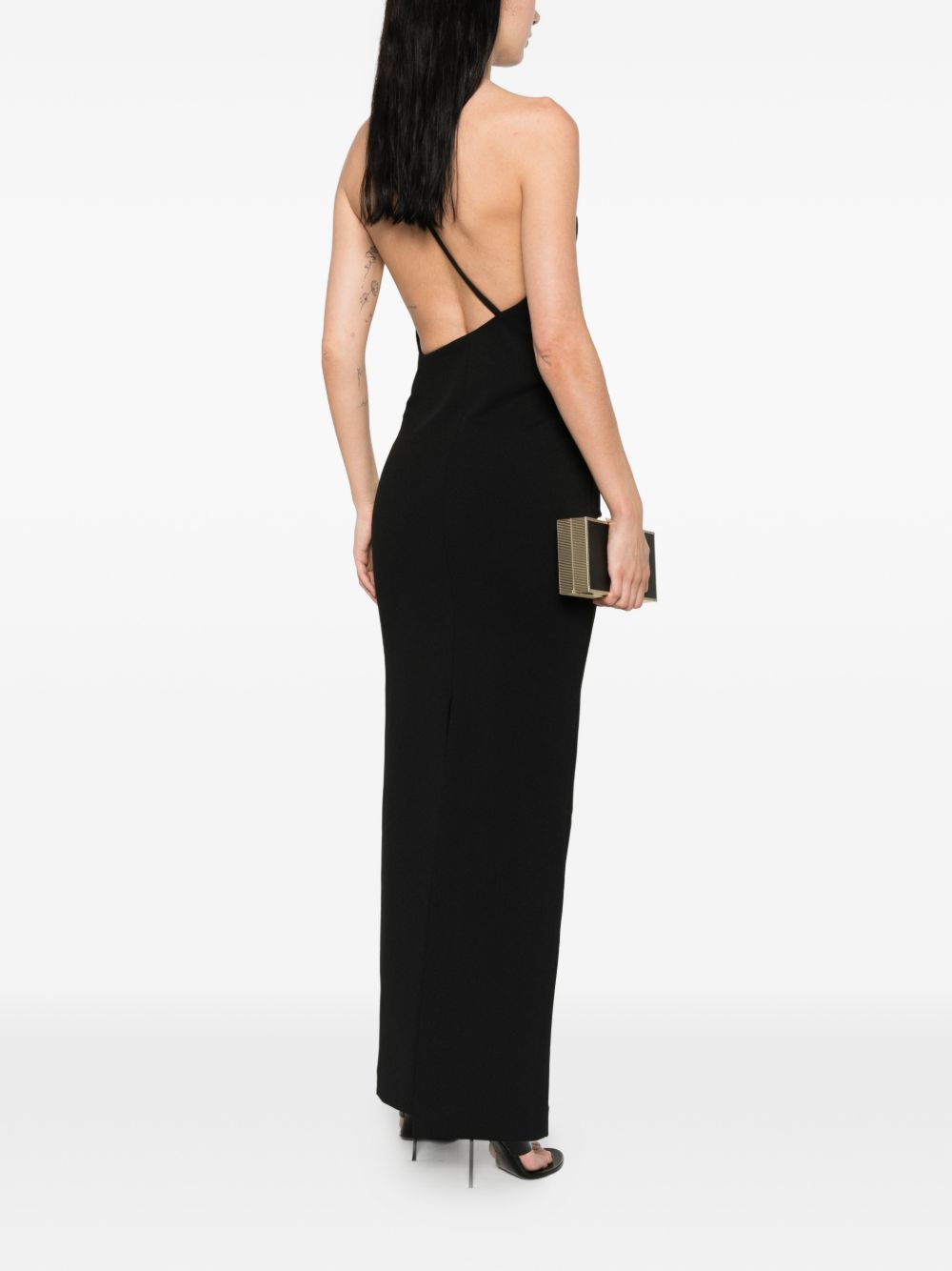 [Solace London] Sleeveless dress SS26 OS47008BLACK