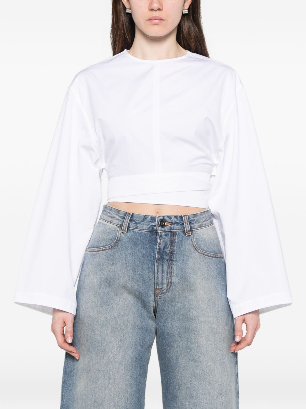 [Alaia] T-shirts Sleeveless SS26 AA9H1478T611C000