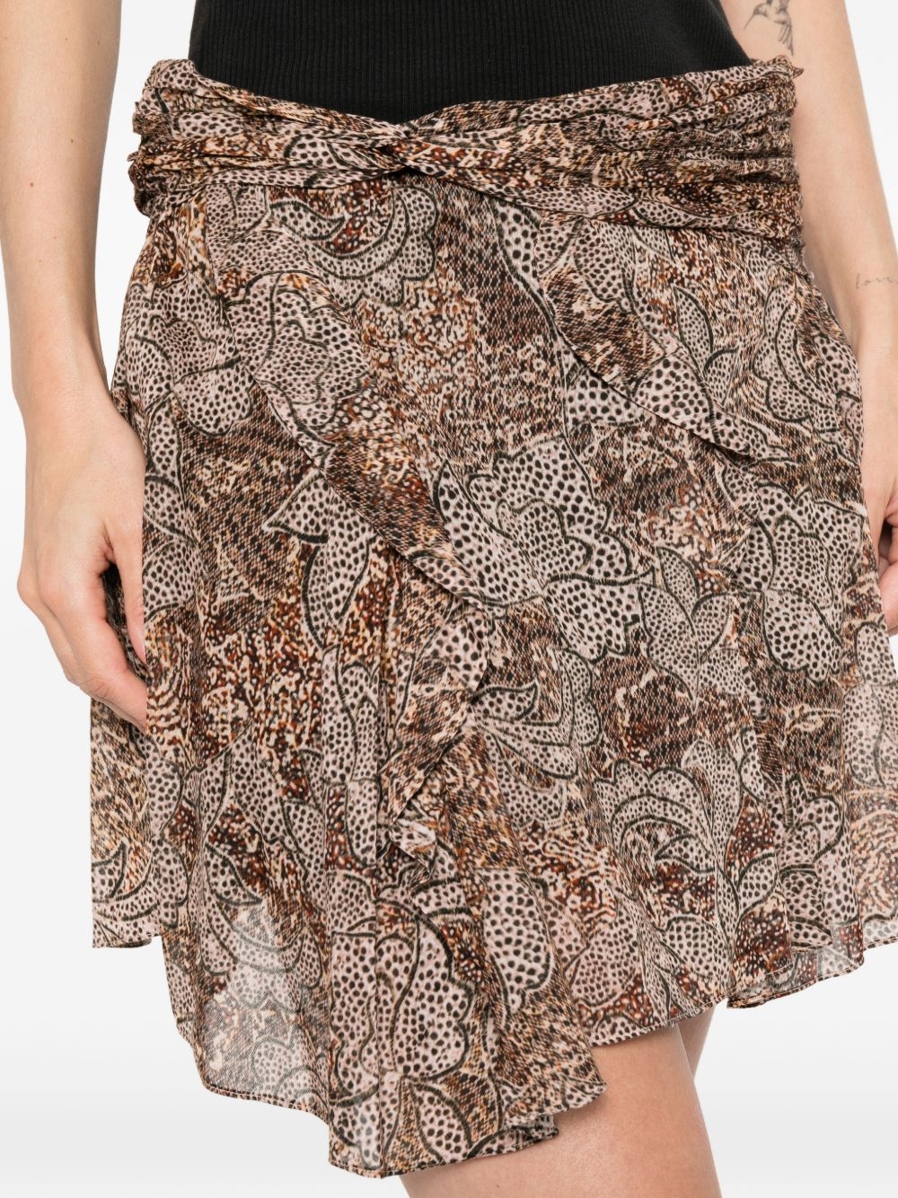 [Isabel Marant] Mini skirt SS26 JU0546FA-D2J07I10OE