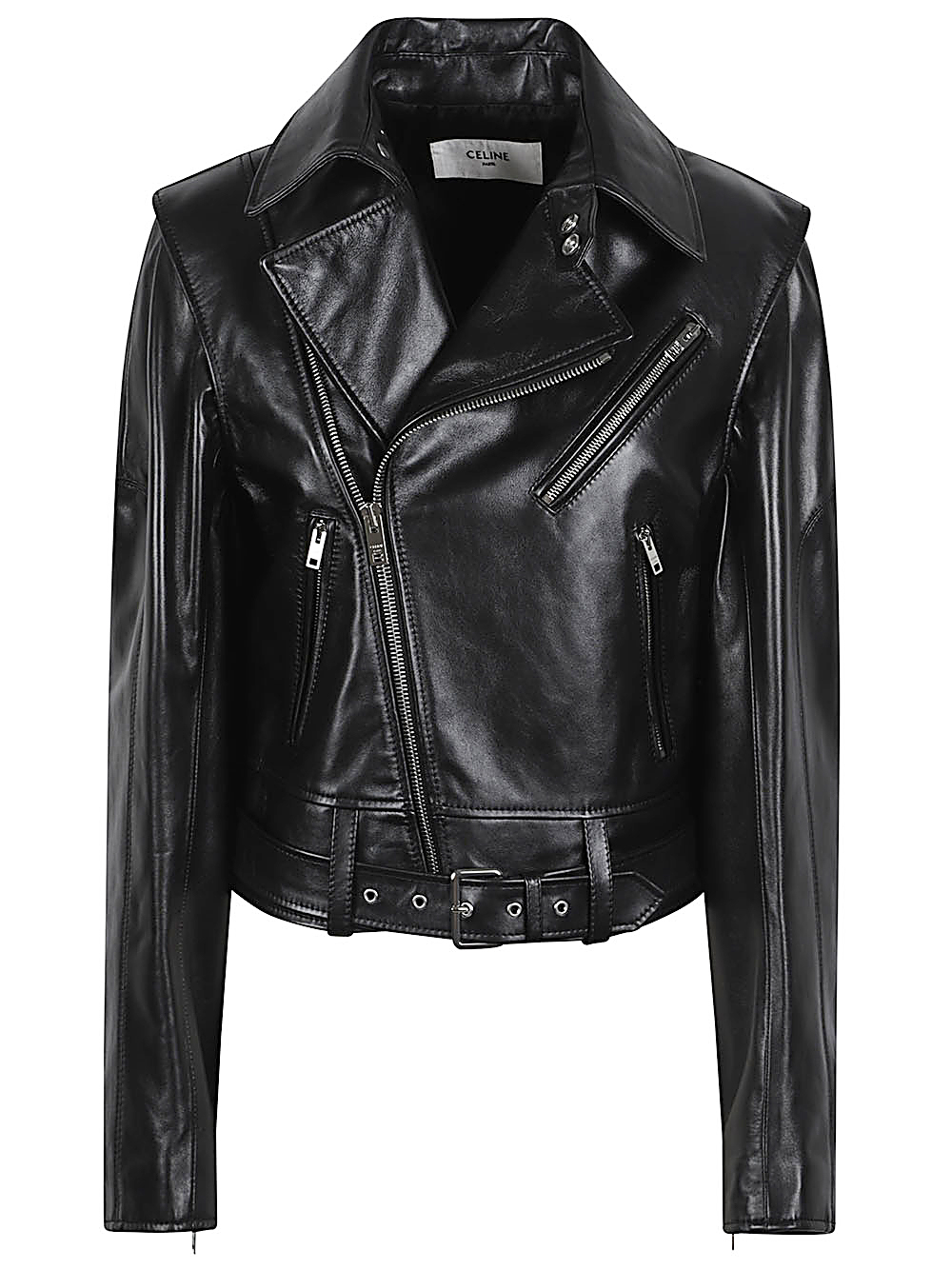 [Celine] Leather Jacket SS26 RV15O599E38NO