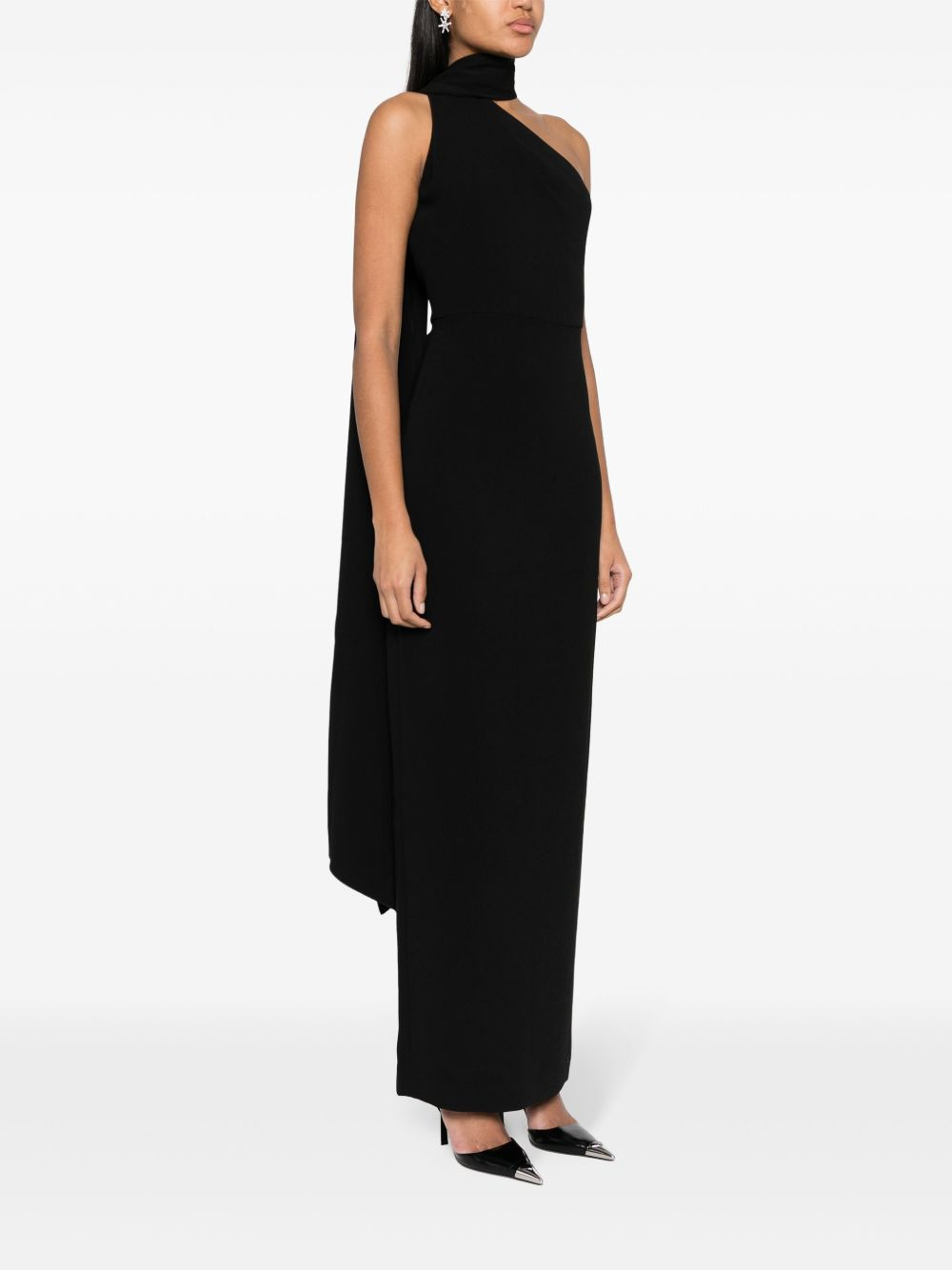 [Solace London] Sleeveless dress SS26 OS38011BLACK