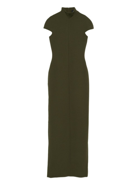 [Solace London] Short sleeve dress SS26 OS46037DARKOLIVE