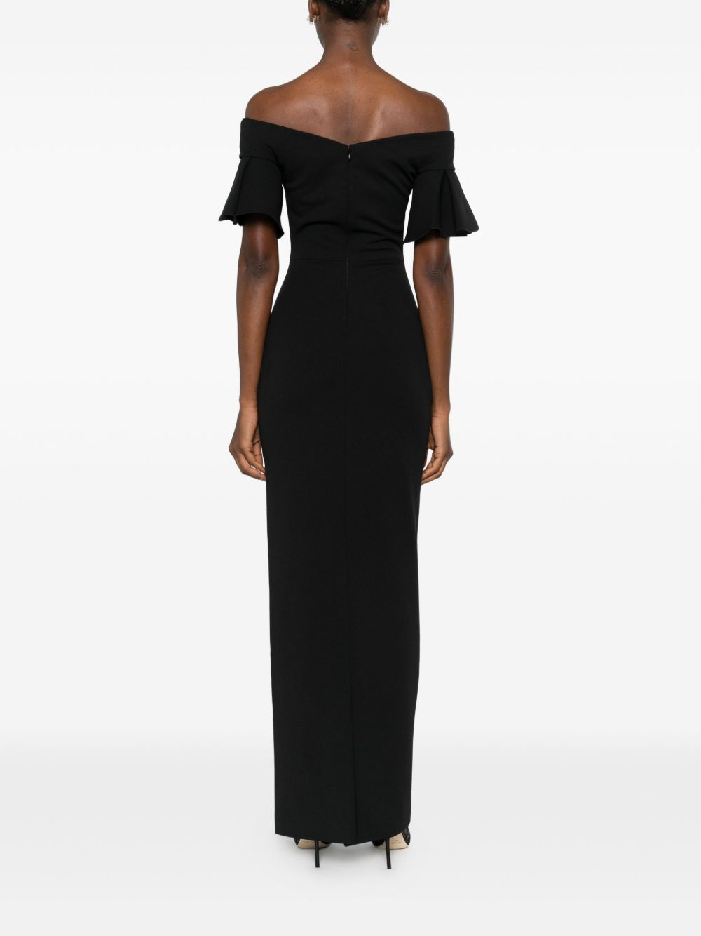[Solace London] Sleeveless dress SS26 OS46003BLACK