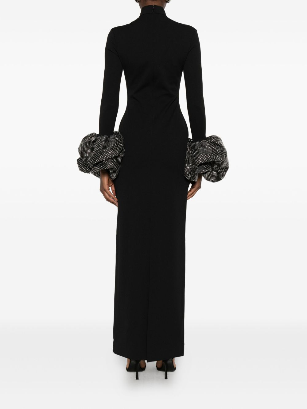 [Solace London] Long sleeve dress SS26 OS37019ABLACK