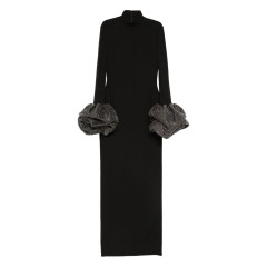 [Solace London] Long sleeve dress SS26 OS37019ABLACK