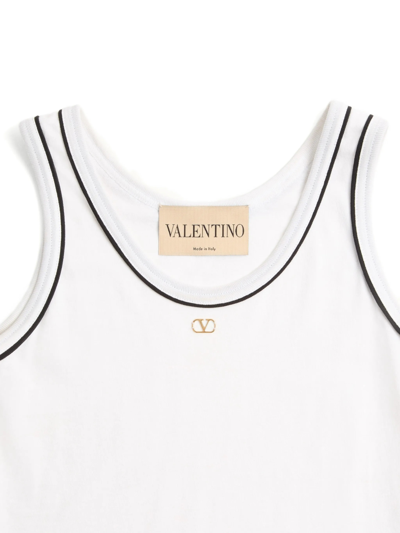[Valentino Garavani] Tank top FW26 9B3MC02QAA50NI