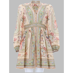 [Zimmermann] Long sleeve dress FW26 0932DSS264_SATF
