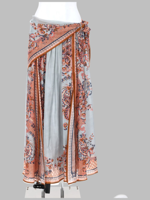 [Zimmermann] Long skirt FW26 8066SSS261_BLUPF