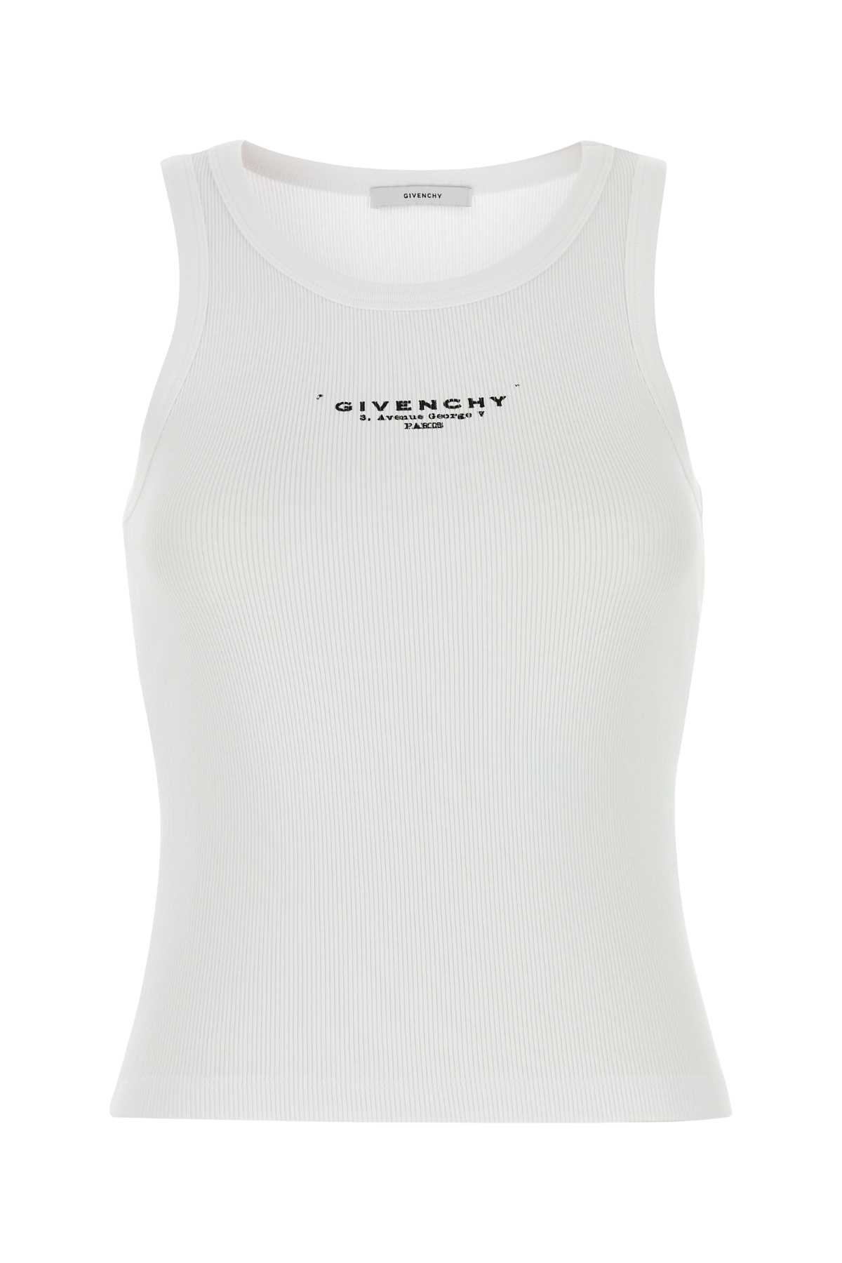 [Givenchy] Tank top SS26 BW70FPP75N 100