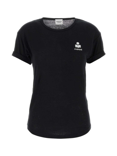 [Isabel Marant Etoile] T-shirts Short Sleeve FW26 TS0315FBA1N10E 01BK