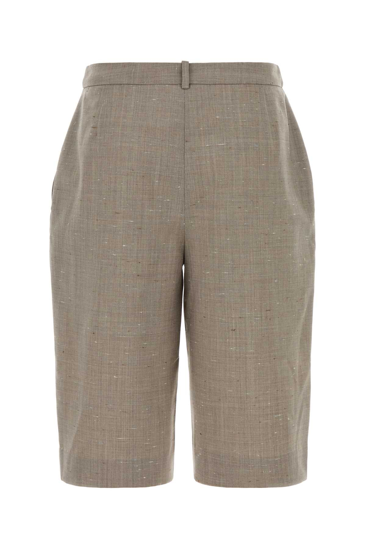 [LouLou De Saison] Shorts SS26 RAY BEIGEMELANGE