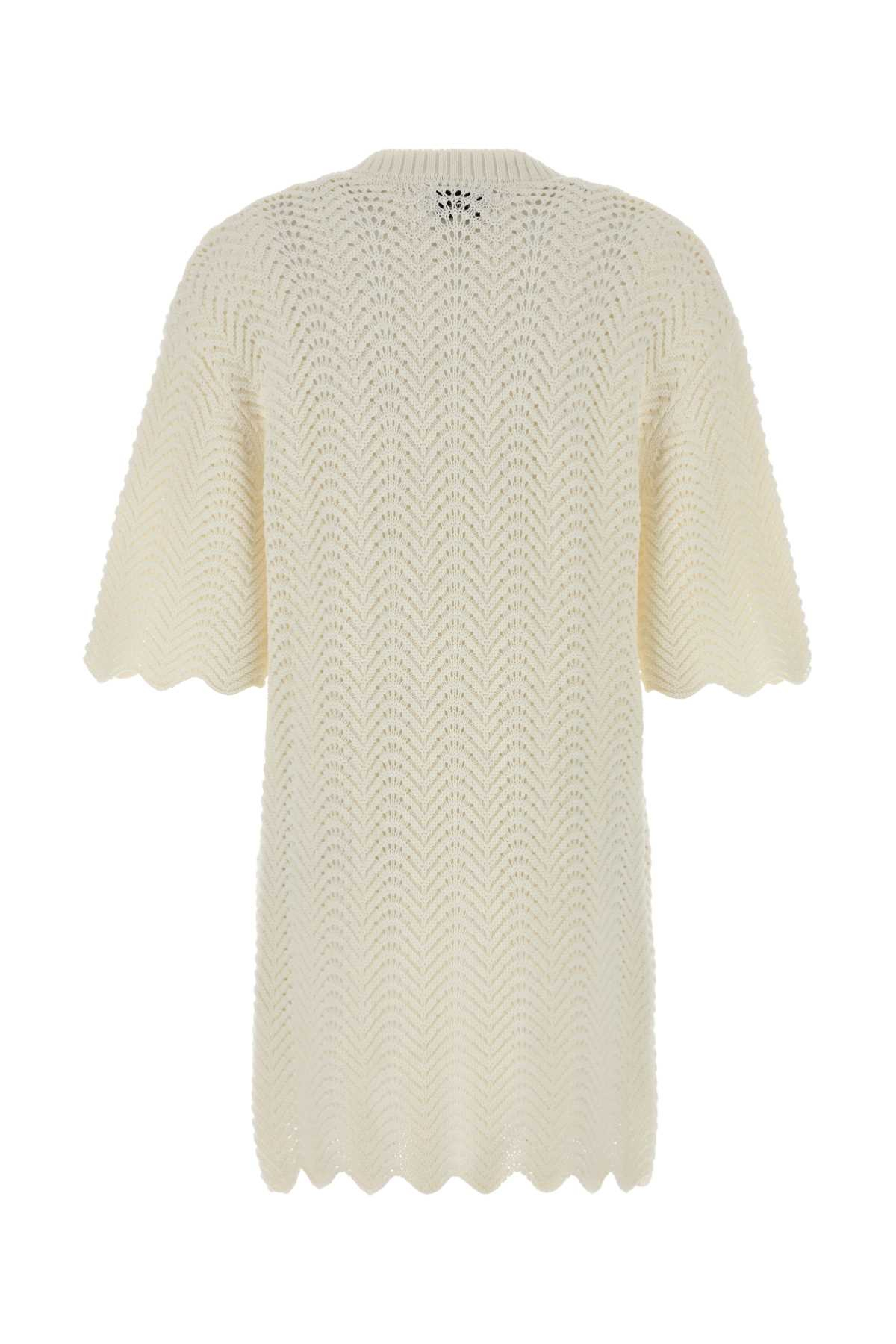 [LouLou De Saison] Short sleeve dress SS26 WAFA IVORY