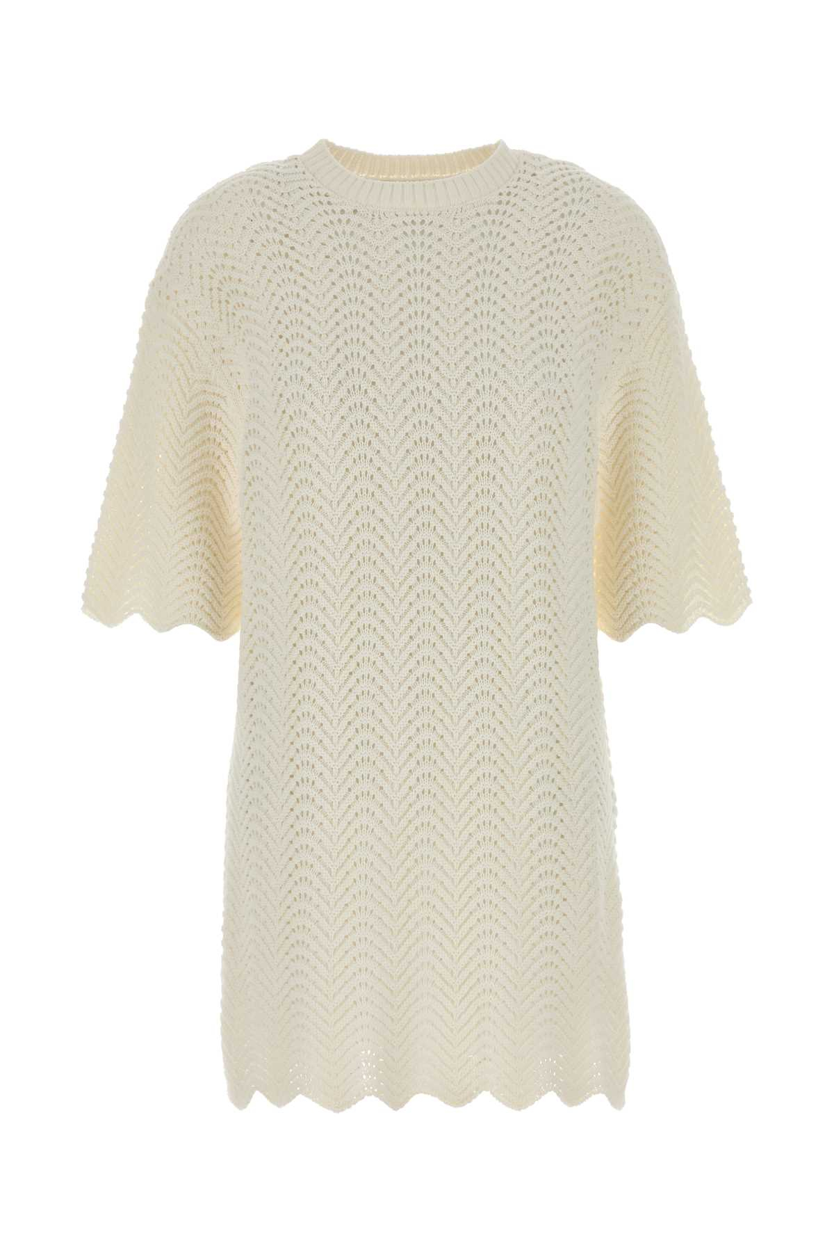 [LouLou De Saison] Short sleeve dress SS26 WAFA IVORY