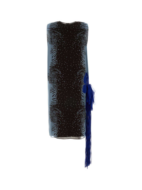 [Salvatore Ferragamo] Sleeveless dress SS26 13I357793476 BLU