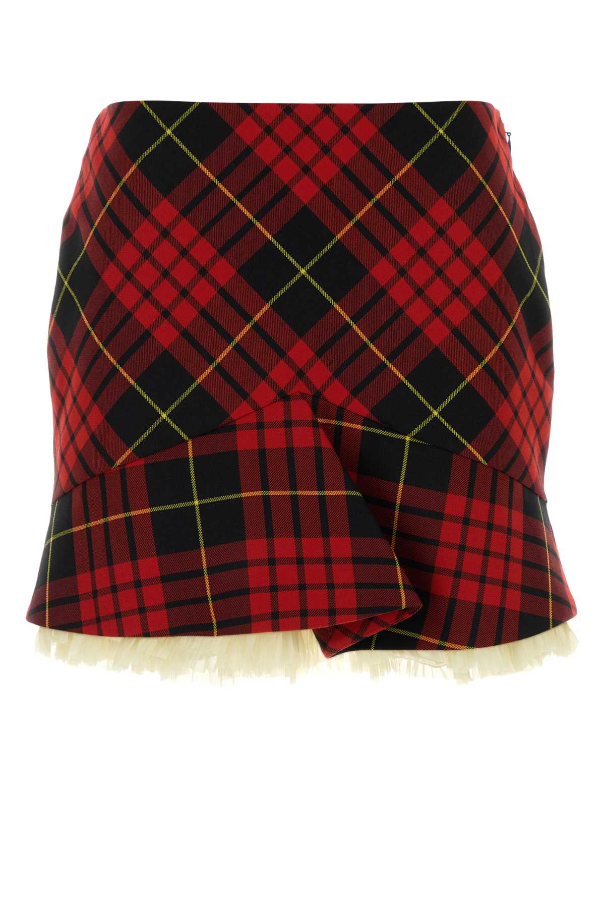 [Alexander McQueen] Mini skirt SS26 857552QJAF2 6120