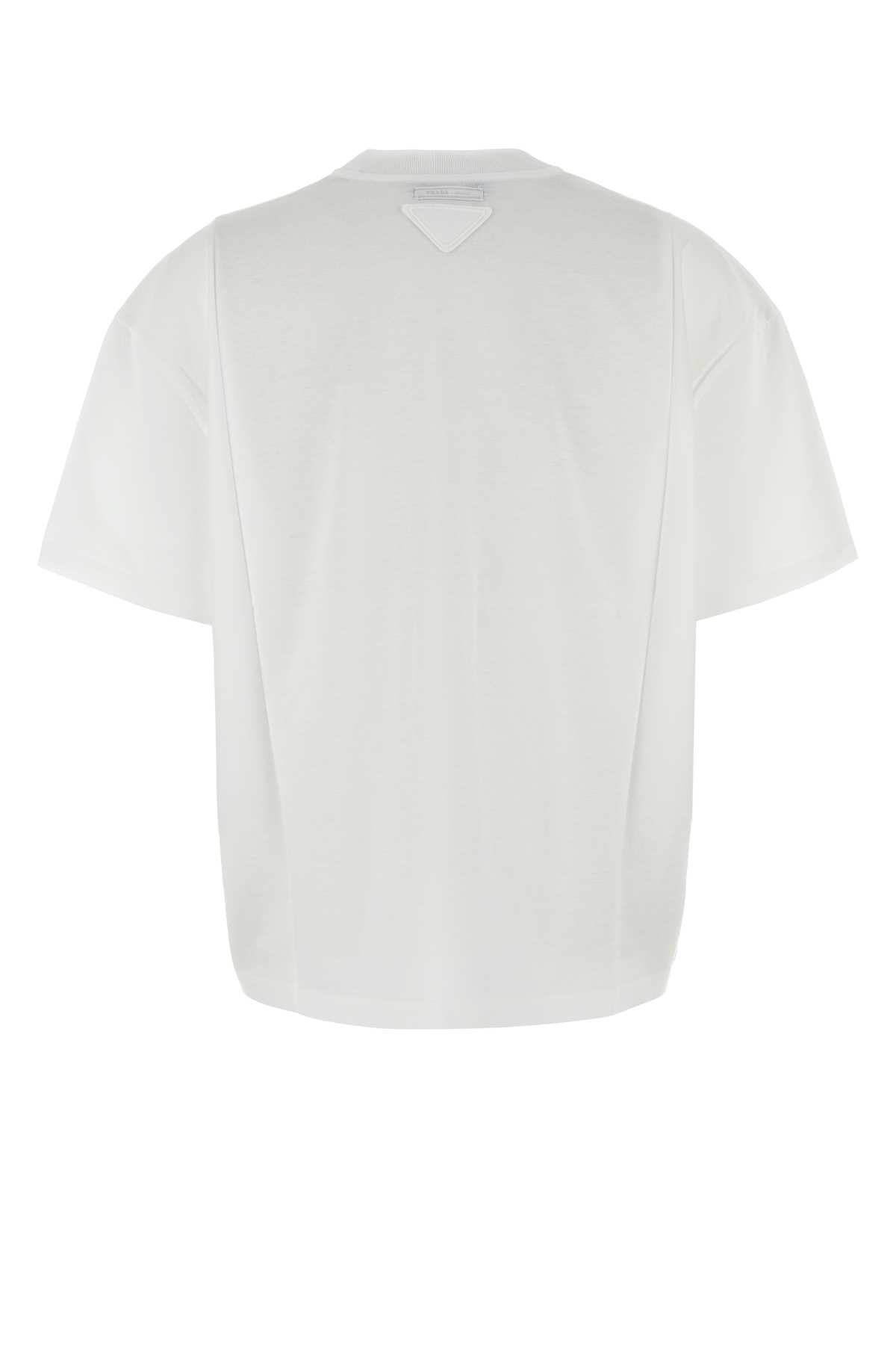 [Prada] T-shirts Short Sleeve SS26 3556BSOOO11CD F0009