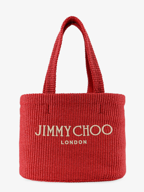 [Jimmy Choo] Tote bag SS26 BEACHTOTEEWMJYNRUBYREDLIGHTGOLD