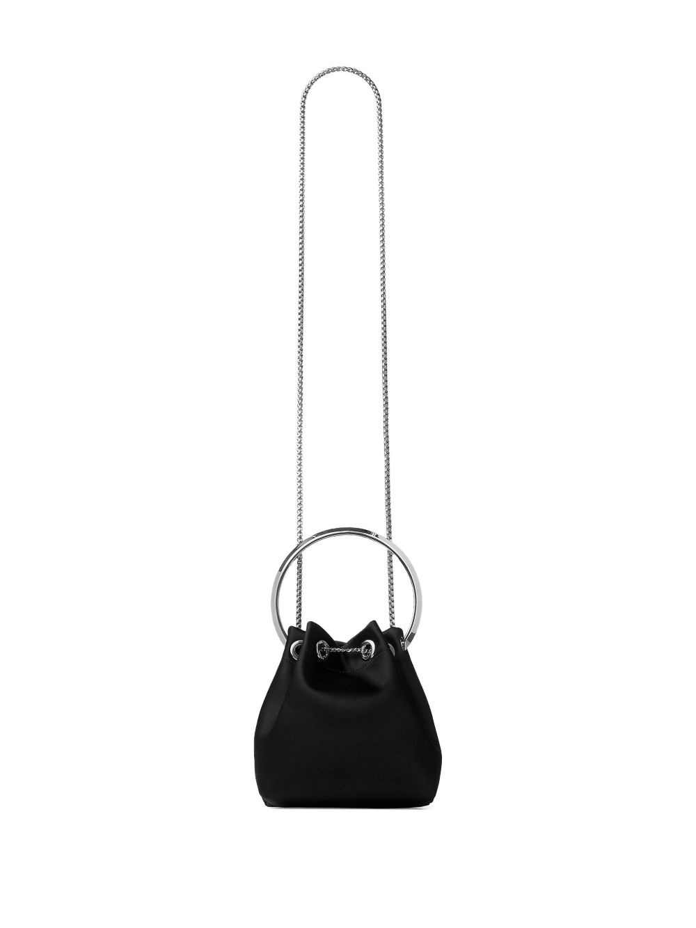 [Jimmy Choo] Shoulder bag FW26 BONBONFUQBLACK/SILVER