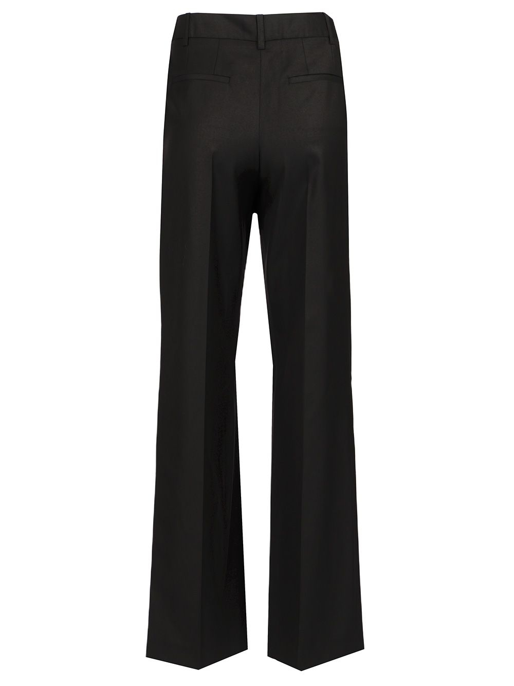 [LOULOU STUDIO] Trousers SS25 SBIRUBLACK