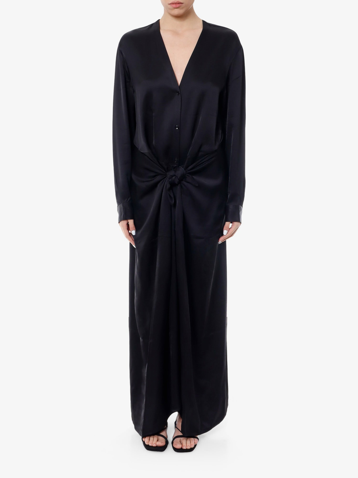 [TOTEME] Long sleeve dress SS26 242WRD1730FB0160_001